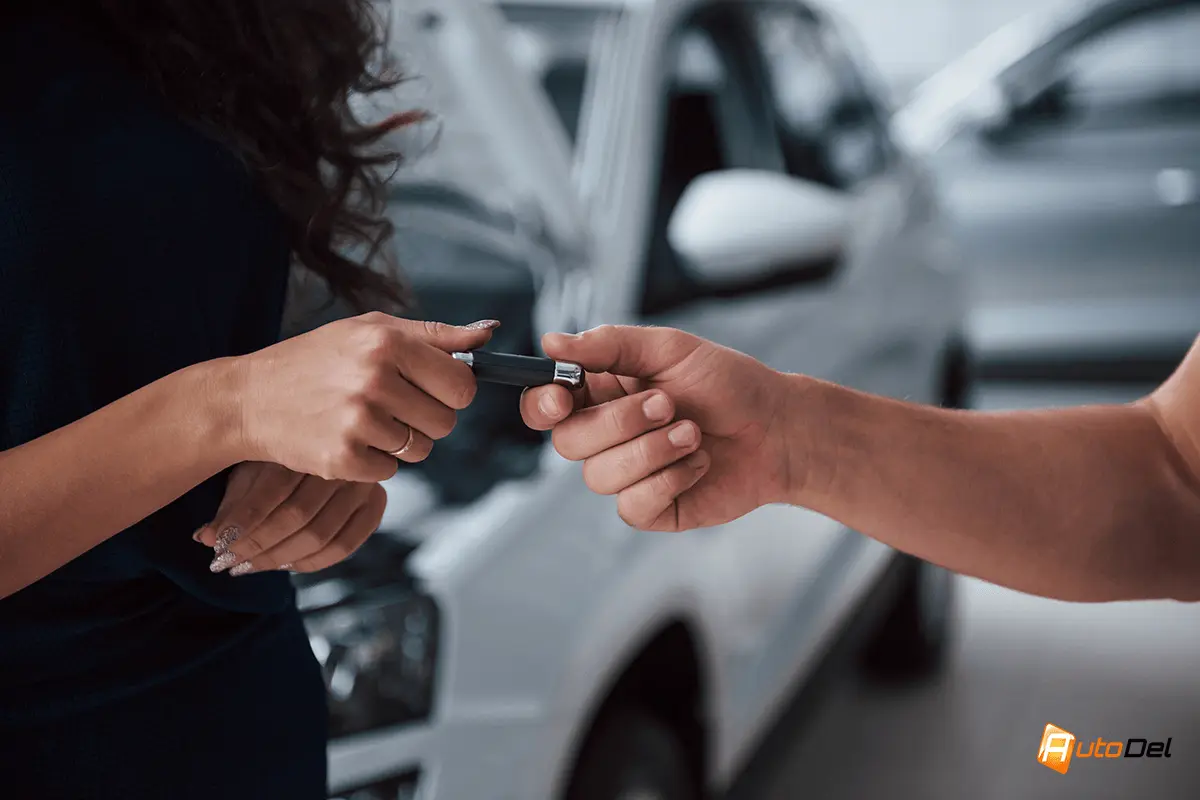 UN BARBAT CE INMANEAZA CHEIA DE LA MASINA UNEIO FEMEI, Autodel